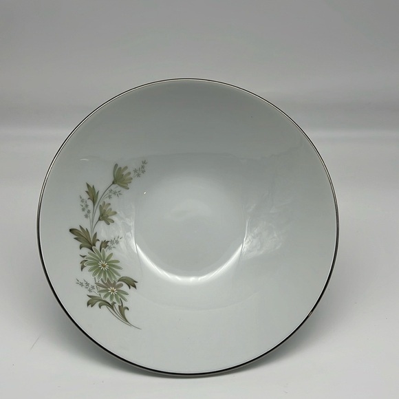 Noritake Other - Noritake‎ Soroya 6853 Large Round Serving Dish  Light Green Daisy Floral Pattern